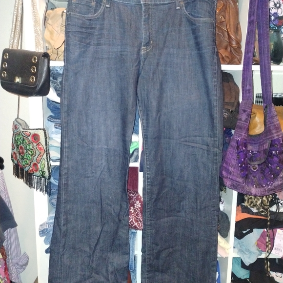 Gap Jeans Dark Blue Denim Jeans 16R - Picture 11 of 11